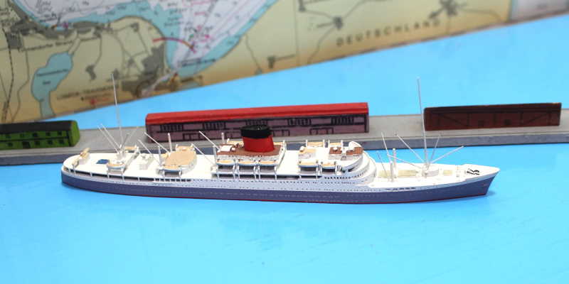 Passenger vessel "Pretoria Castle" (1 p.) UK 1948 Albatros AL 151